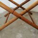 Folding side table