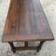 Croat farm table with a sliding tray