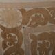 Hand knotted rug, vintage Turkish rug 135x155 cm