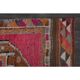 1970s Vintage Turkish Hand-Knotted Wool Cotton Pink Runner Rug