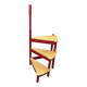 Library staircase by Vico Magistretti
