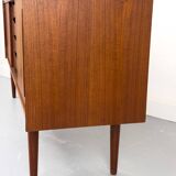 Vintage Sideboard in Teak with Drawers and Sliding Doors, 1960s