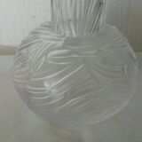 Crystal vase effect frost period art nouveau