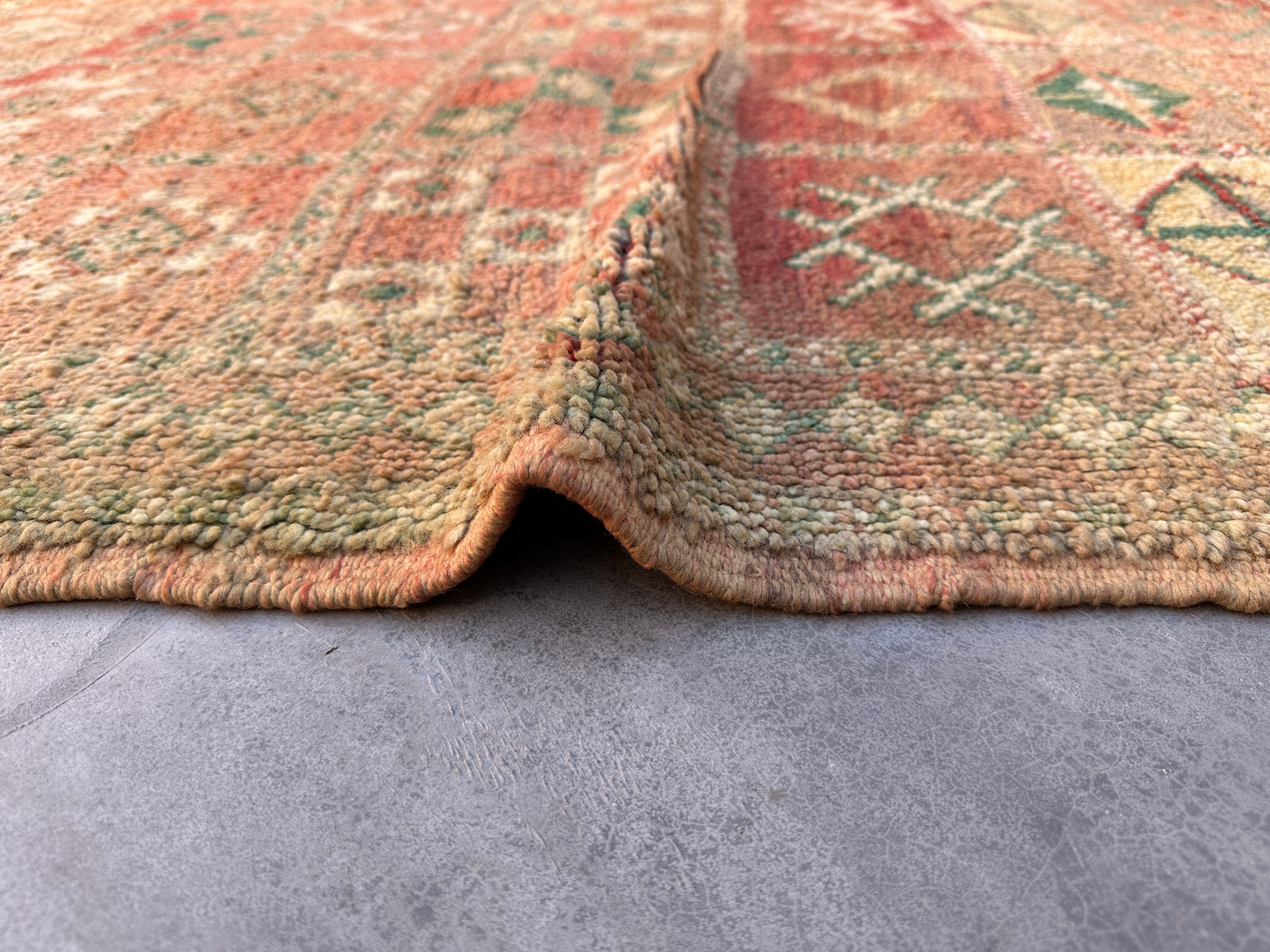 Moroccan carpet - 193 x 337 cm