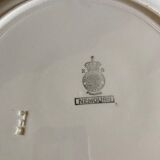 Luneville earthenware dish "Nemours"