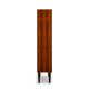 Rosewood library designed by Danish designers with doors by Hundevad & Co, 1960s.