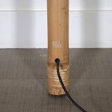 Large Uchiwa Floor lamp by Ingo Maurer for M Design , Germany 1977