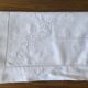 Old white sheet set