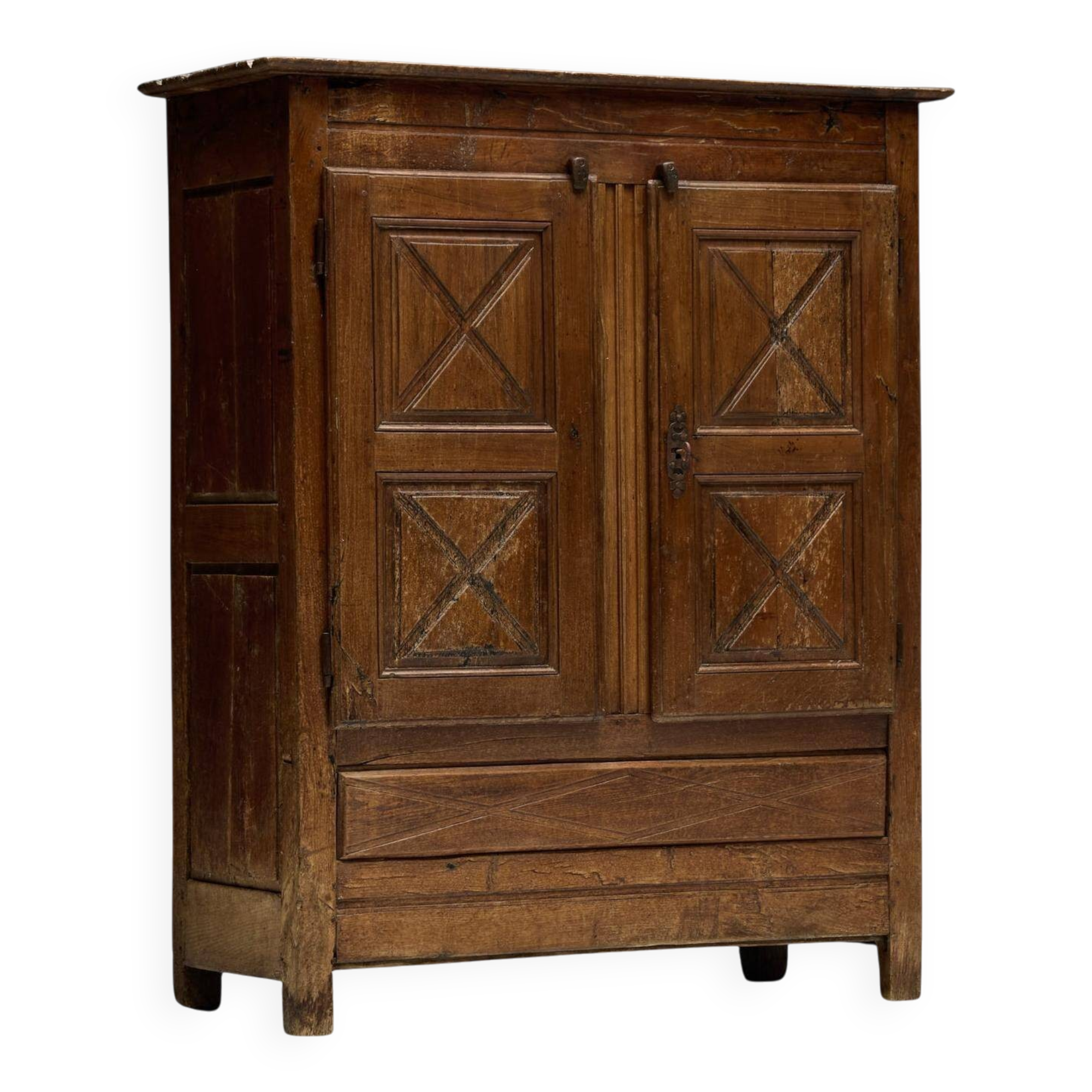 Art populaire Alpine cabinet, France, 19th century