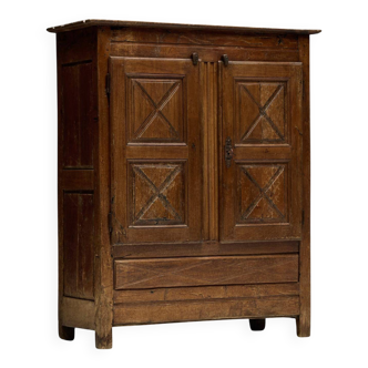 Art populaire Alpine cabinet, France, 19th century