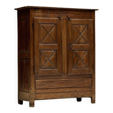 Cabinet alpin d'art populaire, France, 19e siècle
