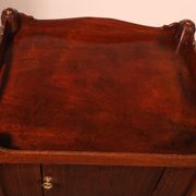 Mahogany curiosity cabinet - 18th century