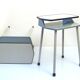 Two retro sixties bedside cabinets Wim Rietveld style