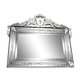 Miroir vénitien Murano 77x72cm