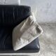 BnB Italia black and white leather sofa – 2-seater module