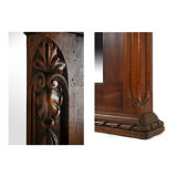 Miroir en bois sculpté