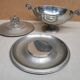 Plat coupe couverte en étain ornée d un aigle impérial empire napoléon