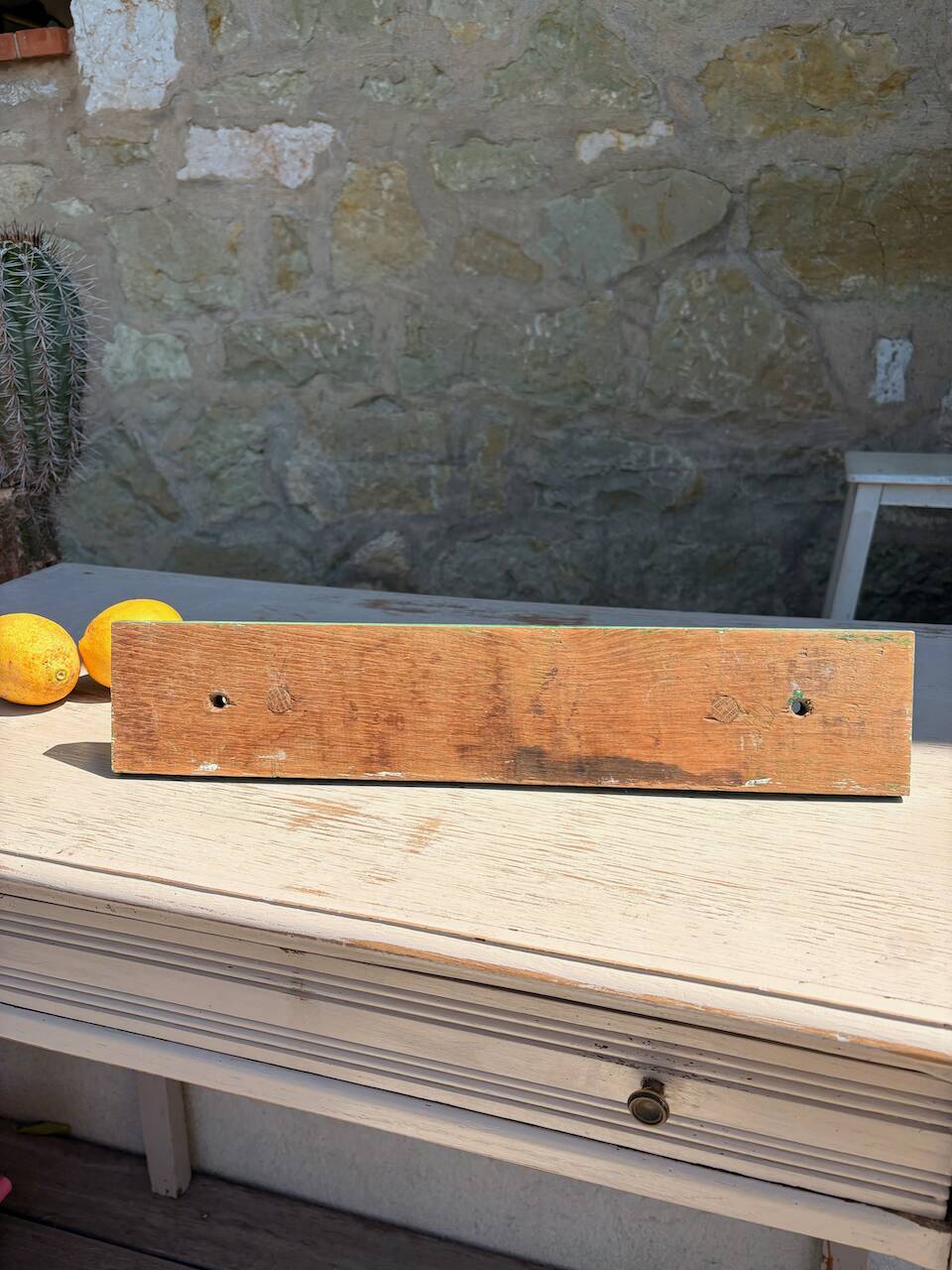 Vintage wooden coat hook