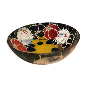 Coupe à fruits art déco signée Henri Kenvill
