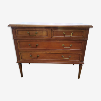 Chest wood 1960, 4 drawers