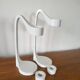 Pair of IKEA design candlesticks 90 Monika Mulder
