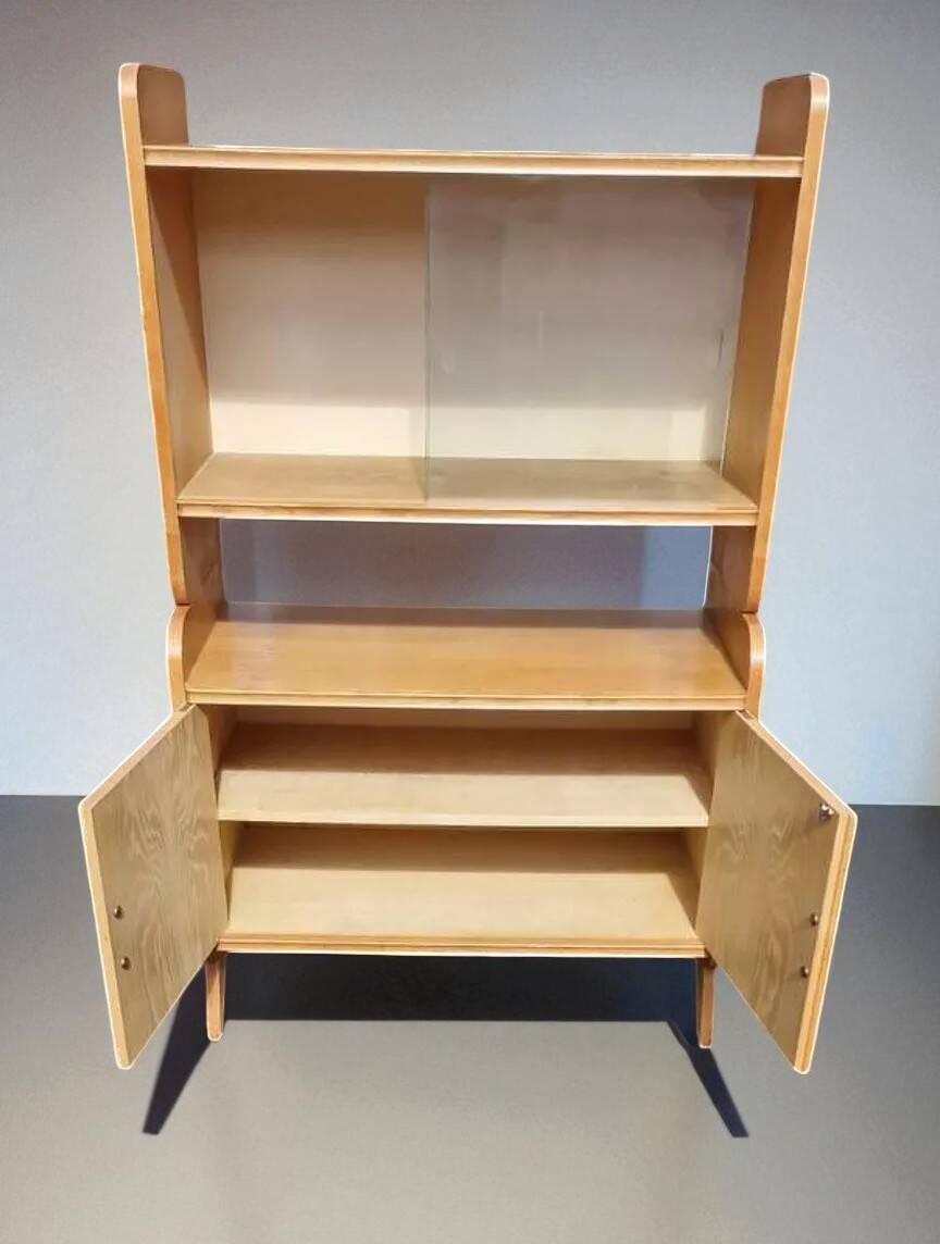 1950s compass foot library