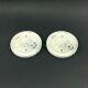 Pair of Vintage Shell-Shaped Opaline Glass Wall Lamps from Limburg, 1970s