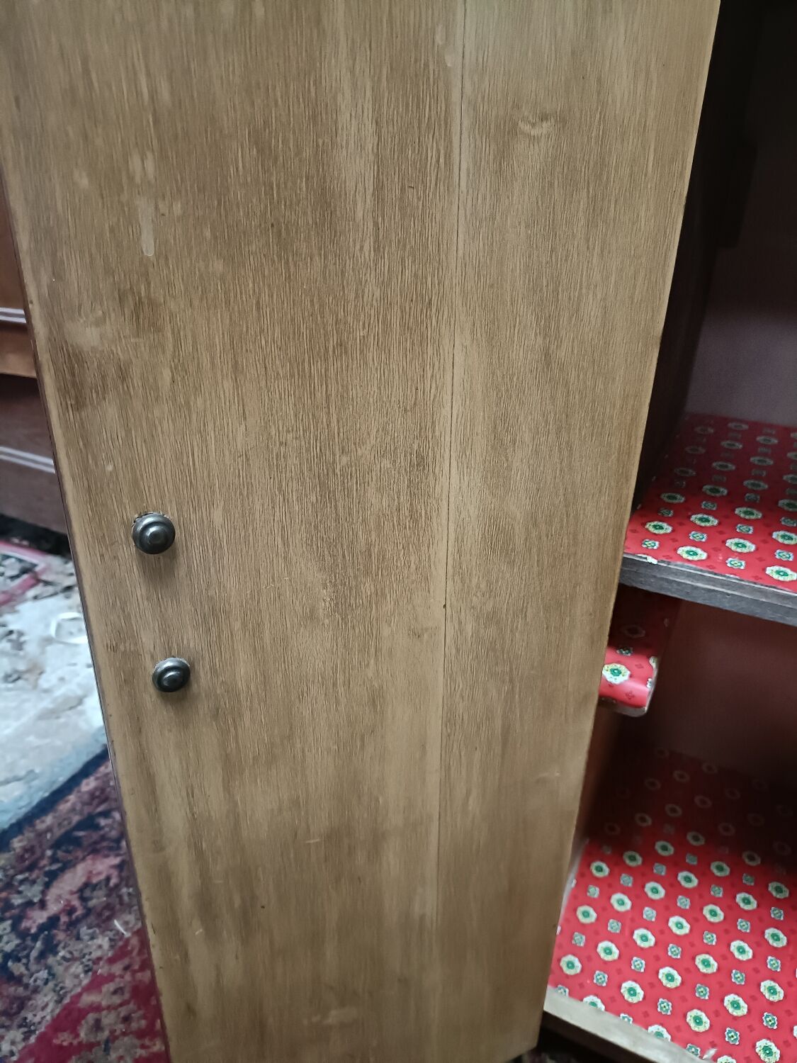 Art deco bar furniture symmetrical walnut veneer