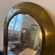 Antique gilded brass mirror (Egyptian craftsmanship)