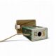 Ceramic table lamp by Alessio Tasca for Raymor, model 1402, Italy, mid-century.