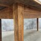 Antique Farmhouse Table French Dining Table in Chestnut Wood 80x200