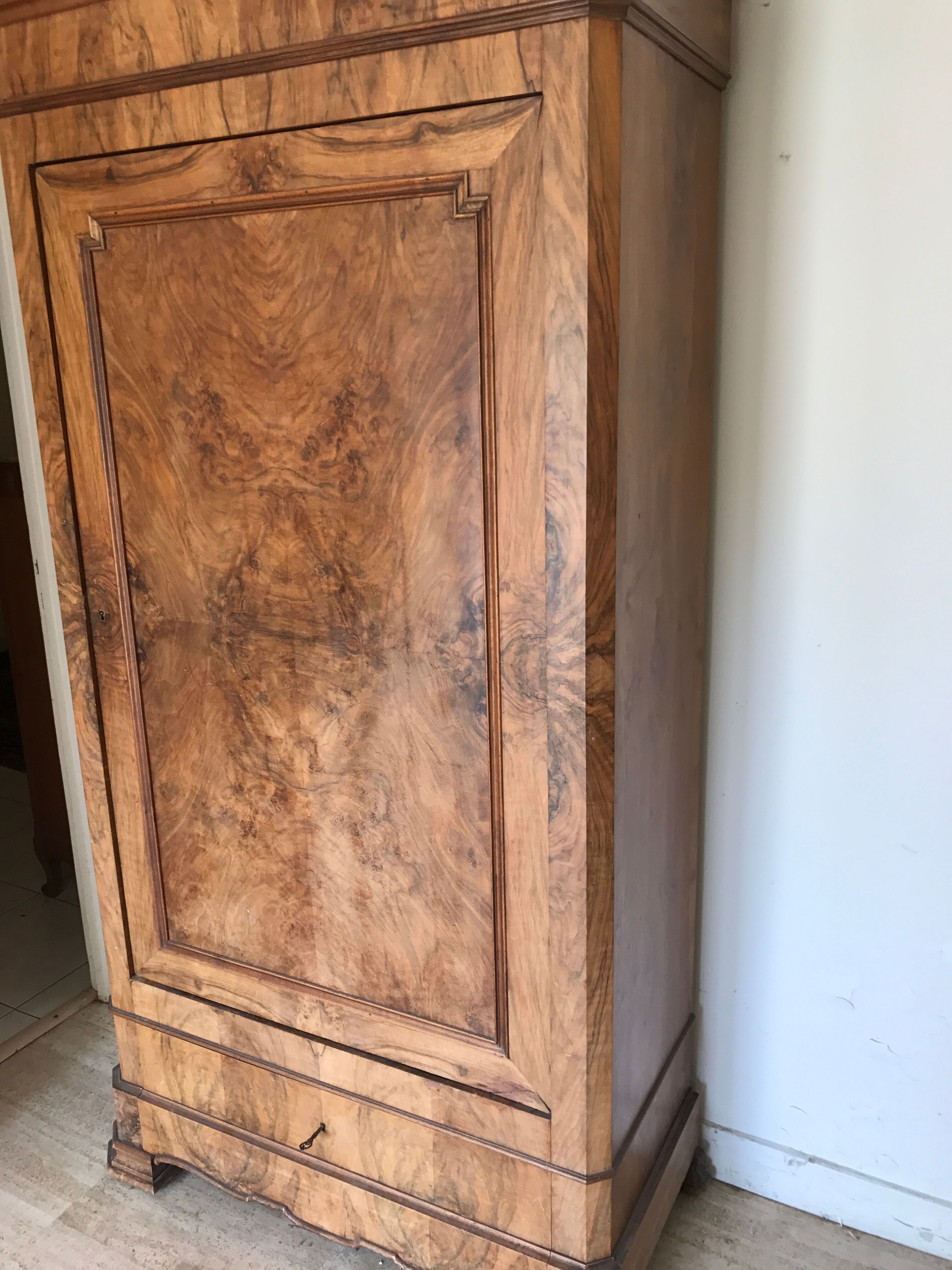 Walnut bramble wardrobe