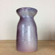 Vase Caves Dieulefit in purple ceramic