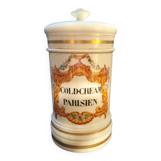 19th century Paris porcelain pharmacy jar