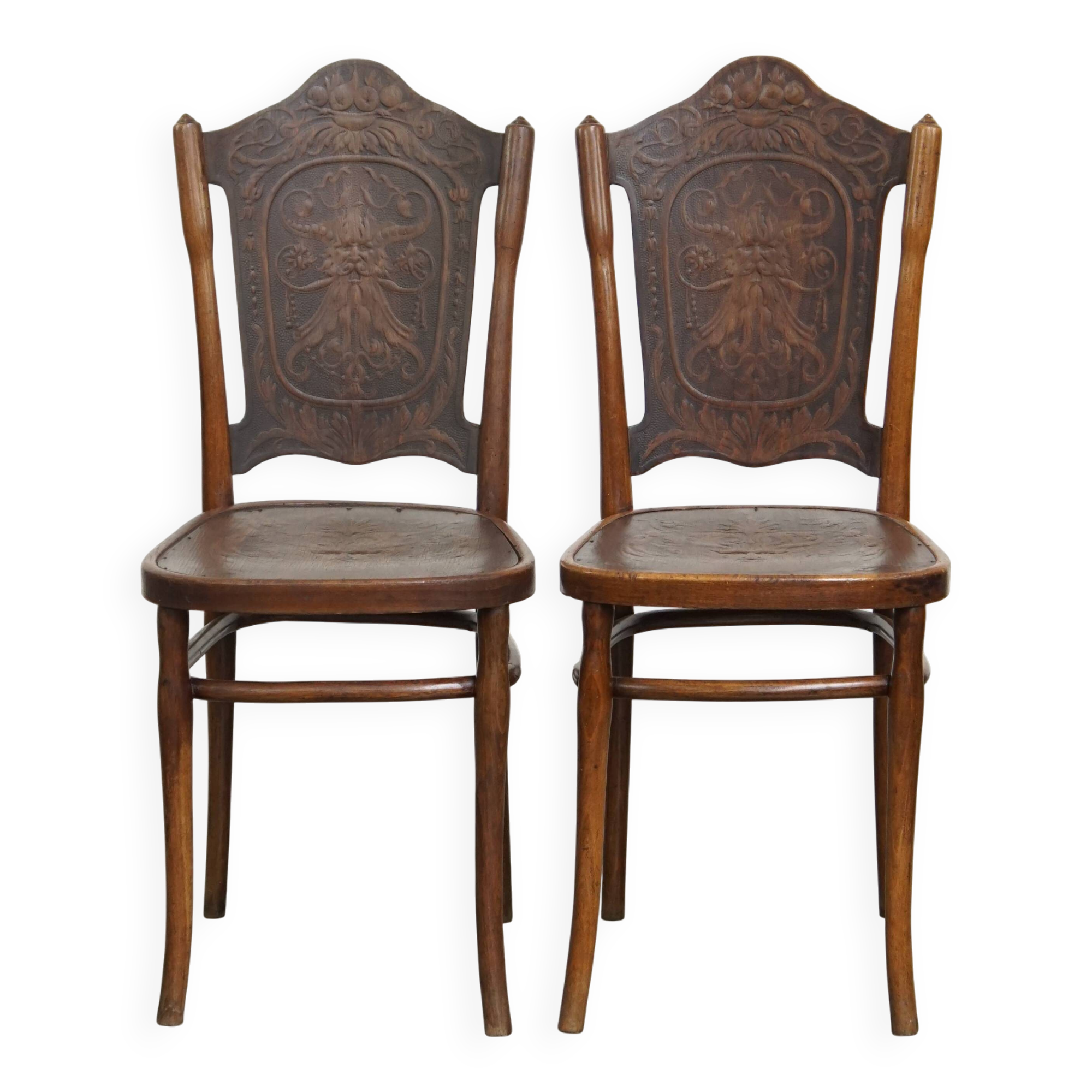 Set of 2 Chairs from the Early 20th Century