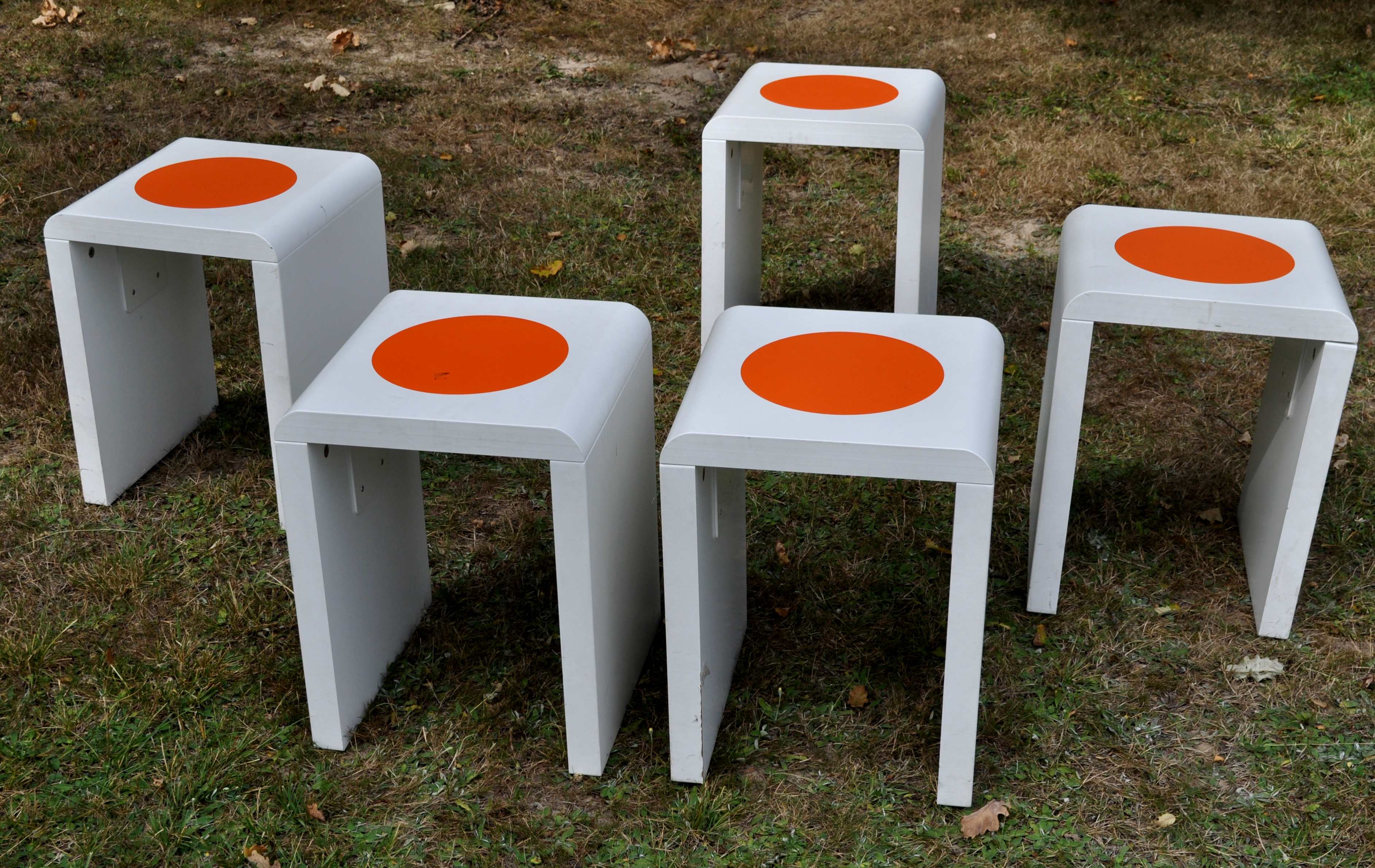 Set of 5 stools Shoemaker