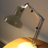 Lampe articulée Aluminor ivoire 70's