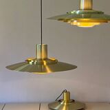 Brass Preben Fabricius & Jørgen Kastholm Pendant Lamp by Nordisk Solar Denmark