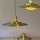 Brass Preben Fabricius & Jørgen Kastholm Pendant Lamp by Nordisk Solar Denmark