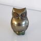 Vintage owl in brass 1960