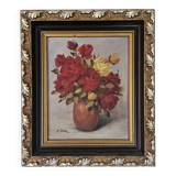 Still life bouquet of roses