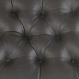 Armchair and footrest blackbird from sits