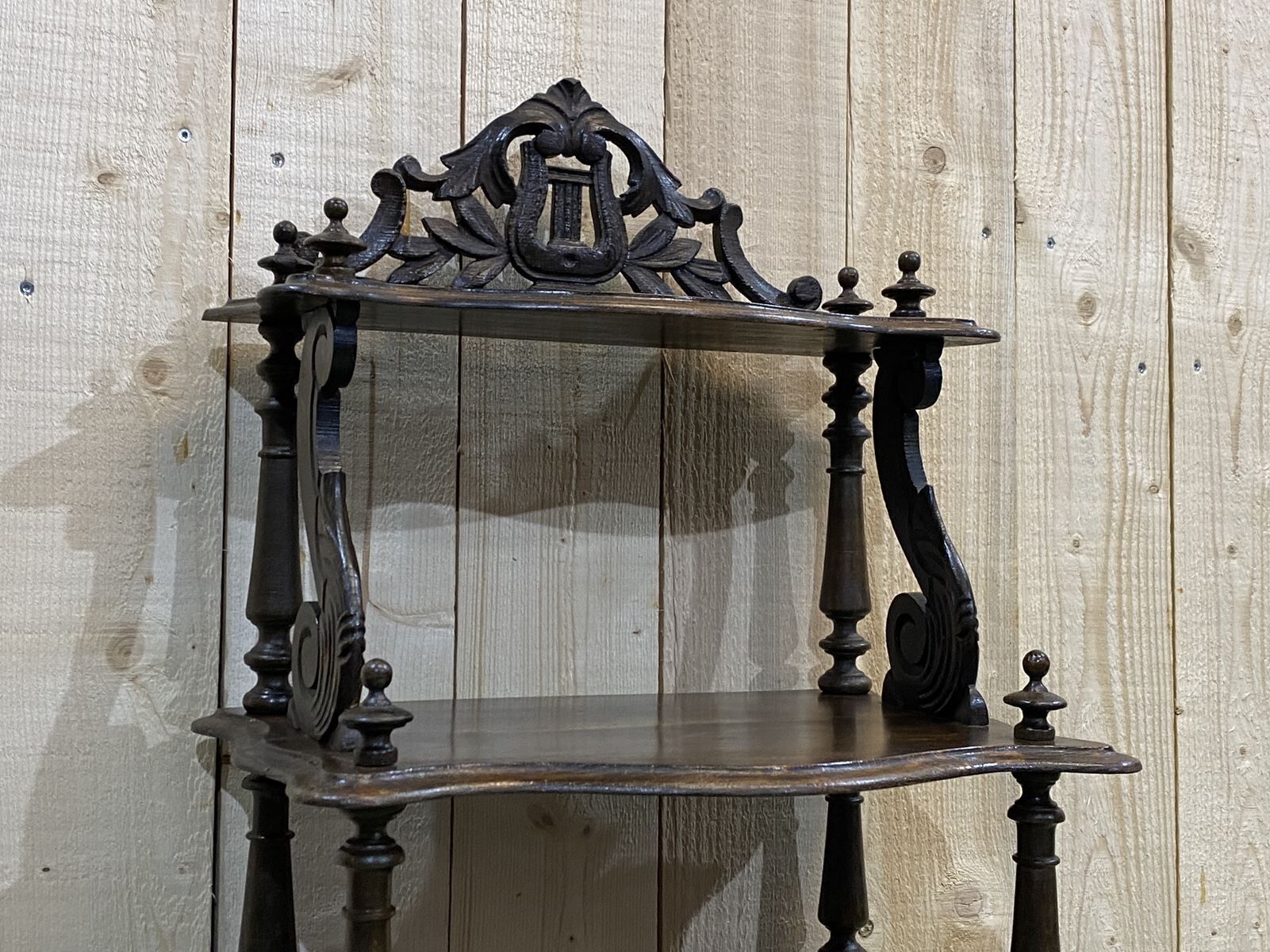 Napoleon III beech music furniture - late 19th century