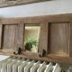 Oak entrance coat rack