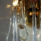 Crystal Wall Lights by Palme & Walter Palwa, 1960s, Set of 2