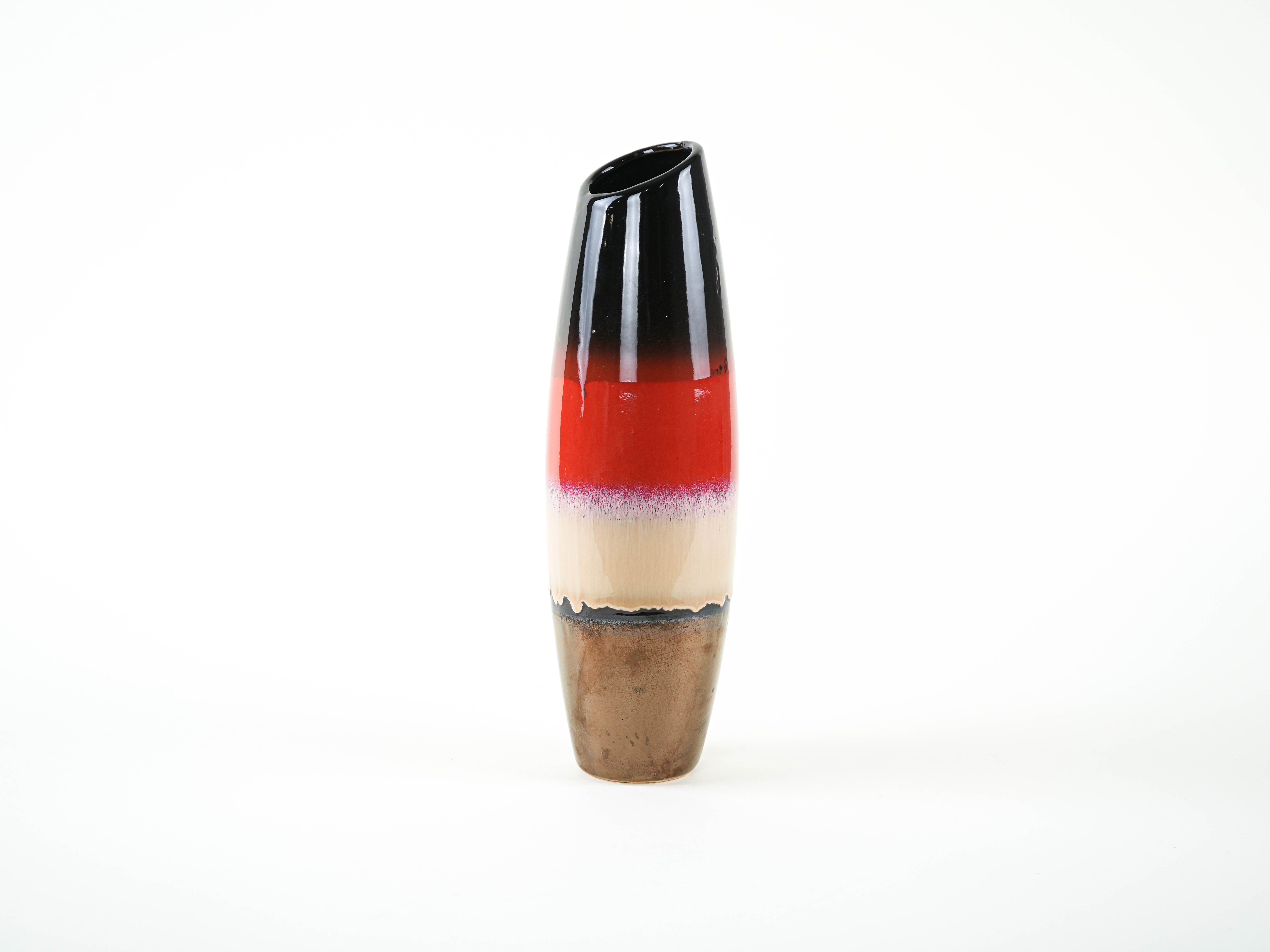 Vase en céramique, design danois, années 1960, fabriqué au Danemark