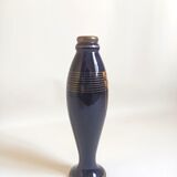 Soliflore Pinon Heuzé blue and gold Height 42 cm