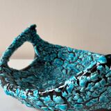 Turquoise ceramic cup Emaux des glaciers