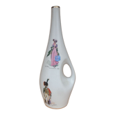 Vase motif of parisian and horse