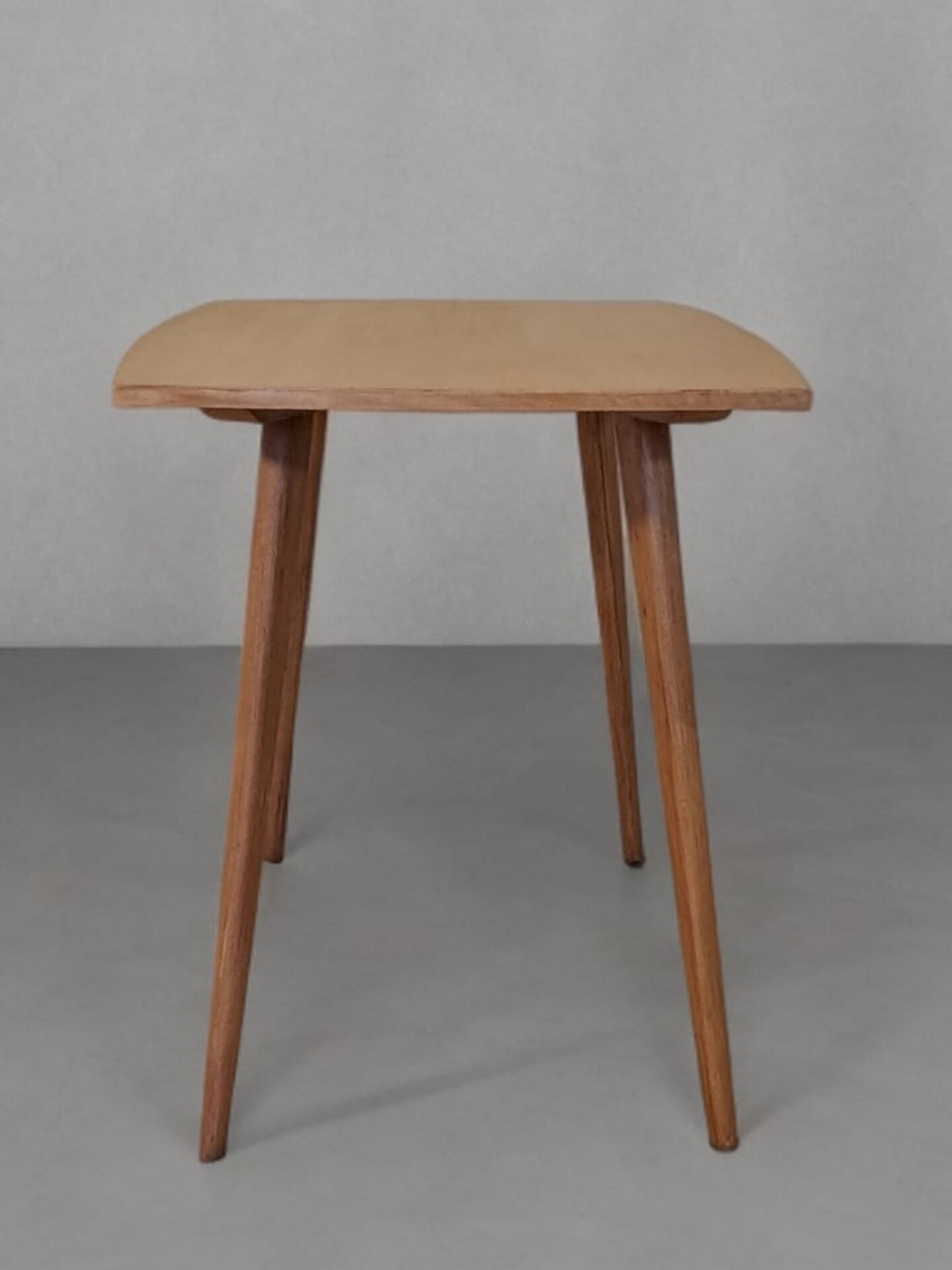 Side table in ash by Rakovnik, Czech vintage 1960s
